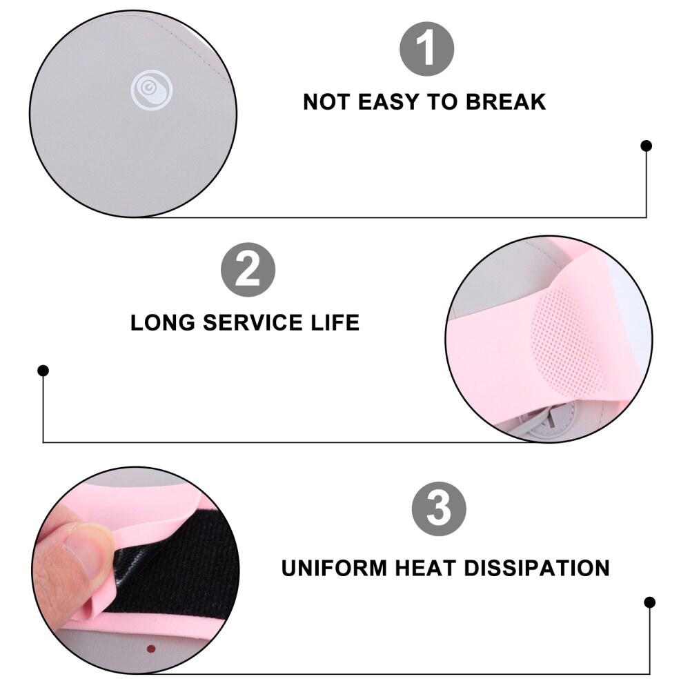 Menstrual Heating Pad Waist Lower Back Belt with 3 Temperature Setting for