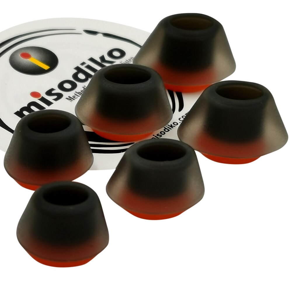 Silikonowe wkładki douszne końcówki słuchawek dousznych dla Jabrae ewoluować 75e/ elita 65e słuchawki douszne, wymienne zatyczki robić uszu