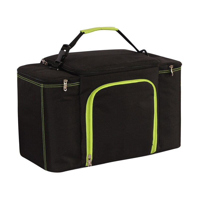 Vehicle Soft Cooler Bags Picnic Packs Three Insulated Compartment Waterproof Tote Insulated Picnic Bags Camping Soft Food bags