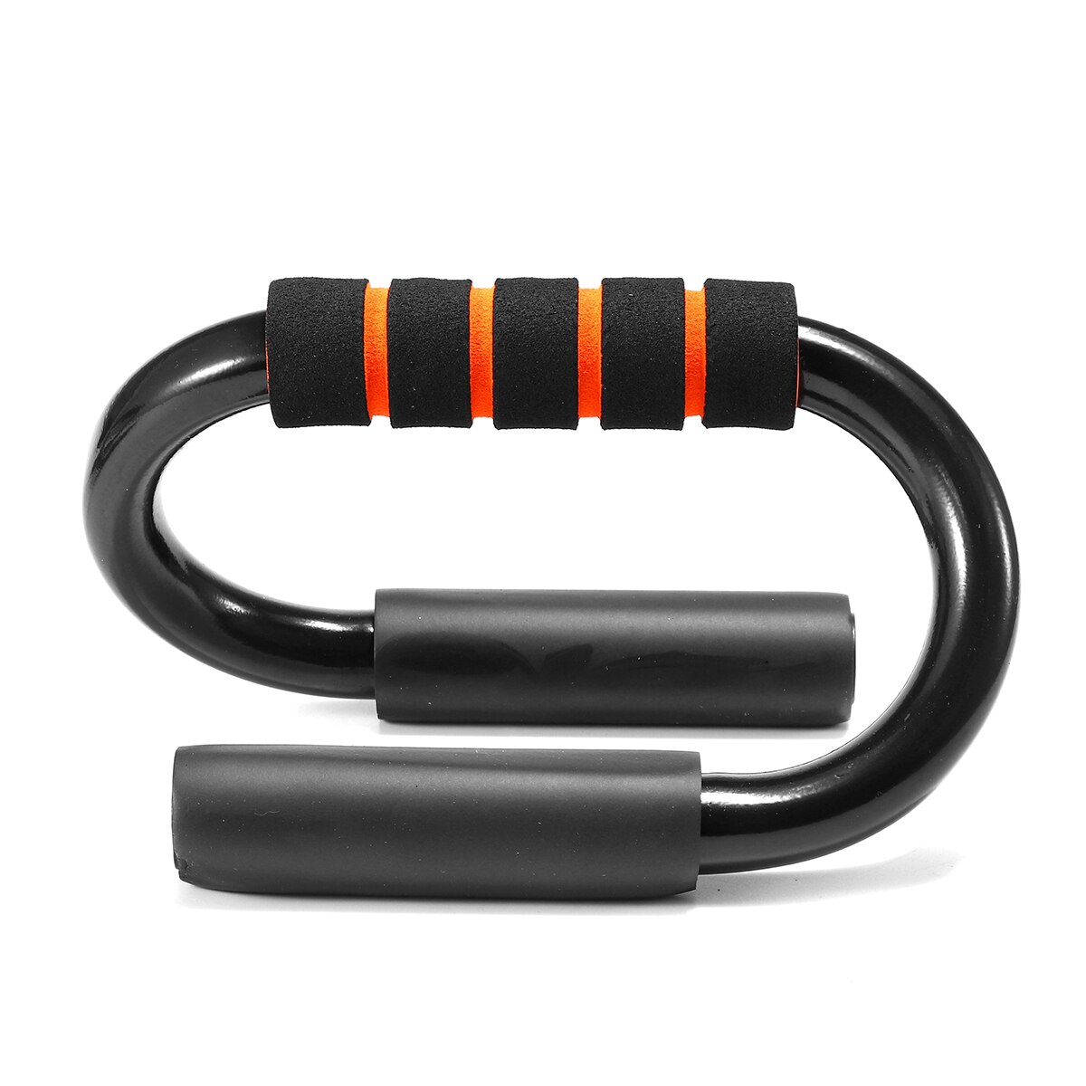 1 par de soportes Push Up de acero al carbono con forma de S, herramientas para hacer ejercicio