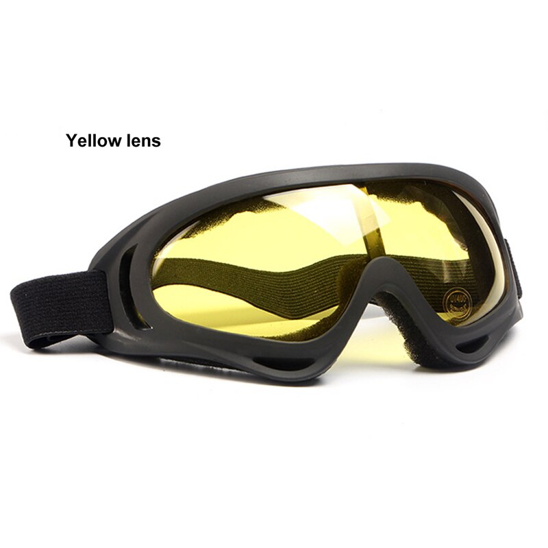 BOOM BETER Gepolariseerde Skibrillen Professionele Snowboard Winddicht UV400 Sferische Skiën Brillen Outdoor Sport Sneeuw Ski Bril: Yellow
