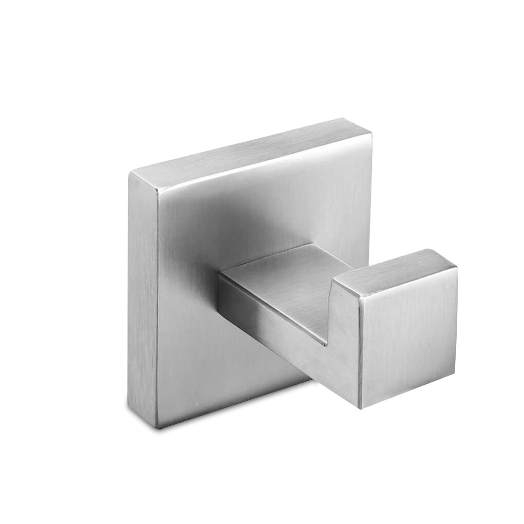304 Stainless Steel Wall Mount Square Robe Hook Li... – Grandado