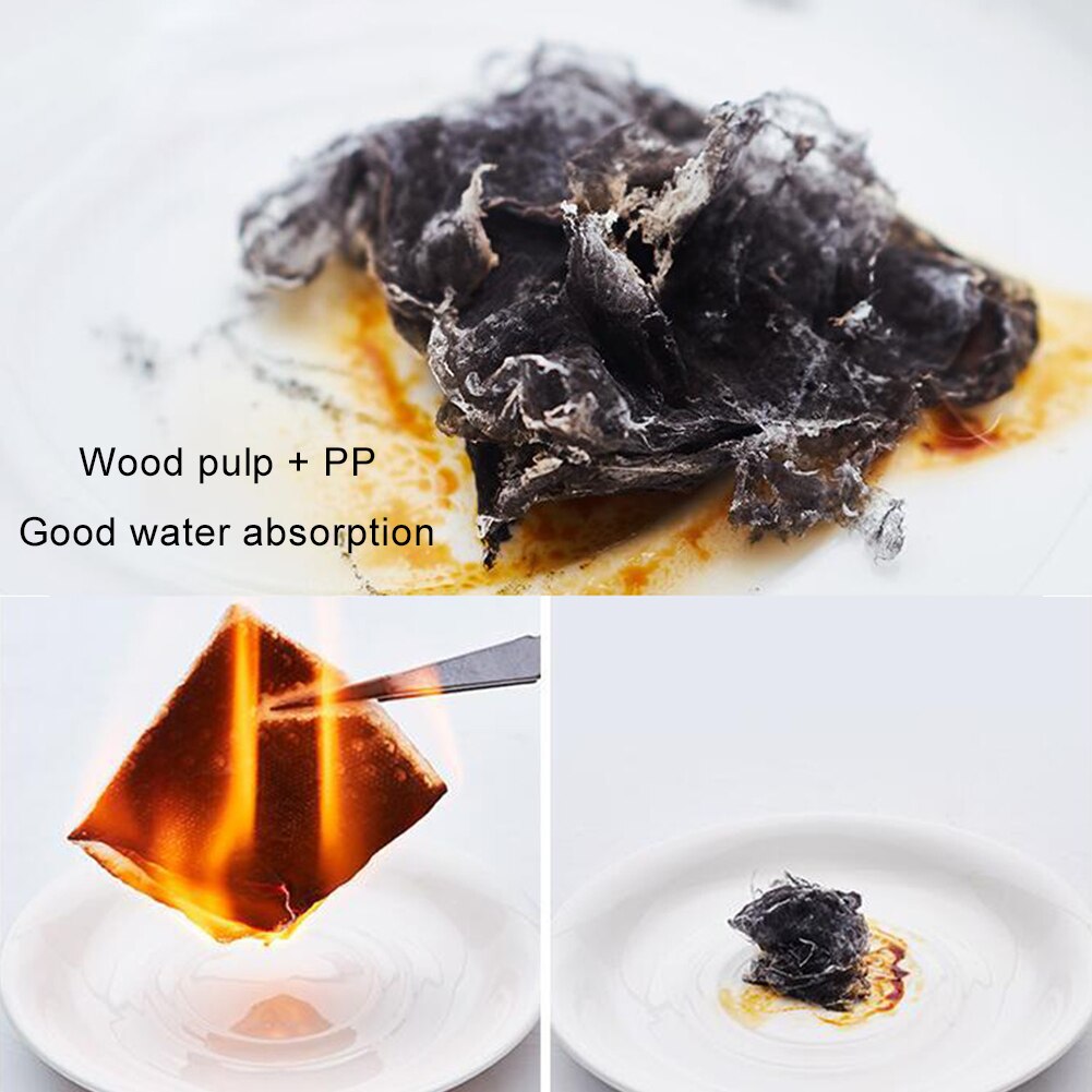 1 Roll Portable Restaurant Kitchen Disposable Non-woven Towel Wet Dry Use Cleaning Rag Dish Cloth