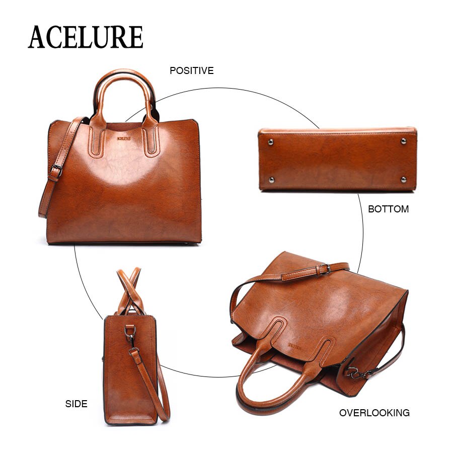 Leder Handtaschen Große Frauen Tasche Casual Weibliche Taschen Stamm Tote Spanisch Schulter Taschen für frauen bolsa feminina