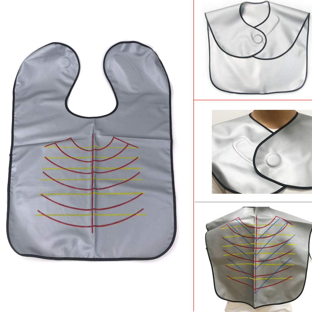 Cape de coloration pour coiffeur , couleur argent, imperméable, Durable, antiadhésif