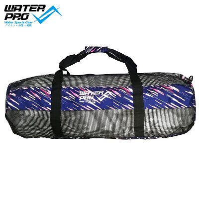Water Pro MESH BAG 128L Scuba Diving Gear Bag: meteor stripes