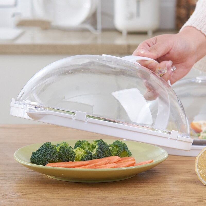 Cubierta de PP sellada con calor para plato de comida, Protector fresco a prueba de salpicaduras, tapa antisalpicaduras para horno microondas de cocina, tapa antiaceite