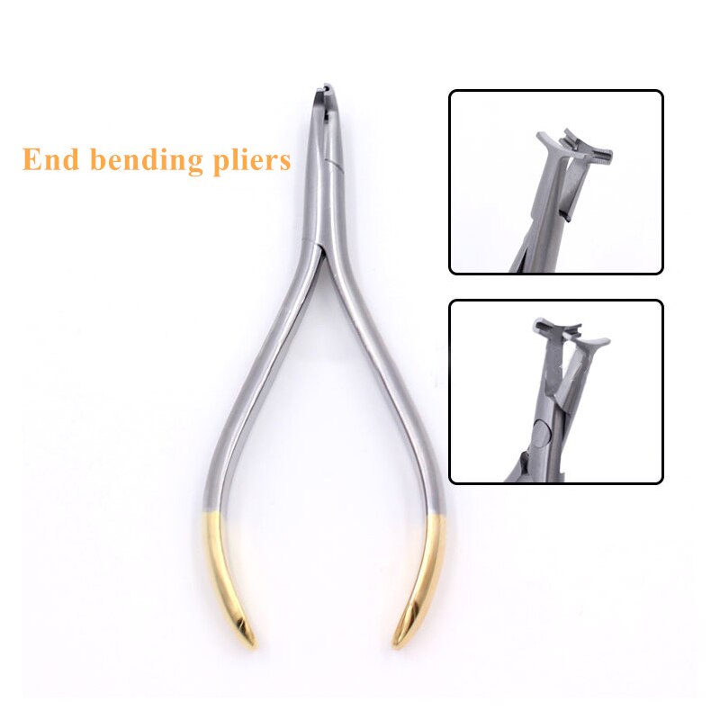 VV Dental Zange Kieferorthopädische Draht Distal End Cutter Zange Halterung Klammer Entferner Zange Zahnarzt Werkzeuge Dental Lab Instrument: 1pcs 9