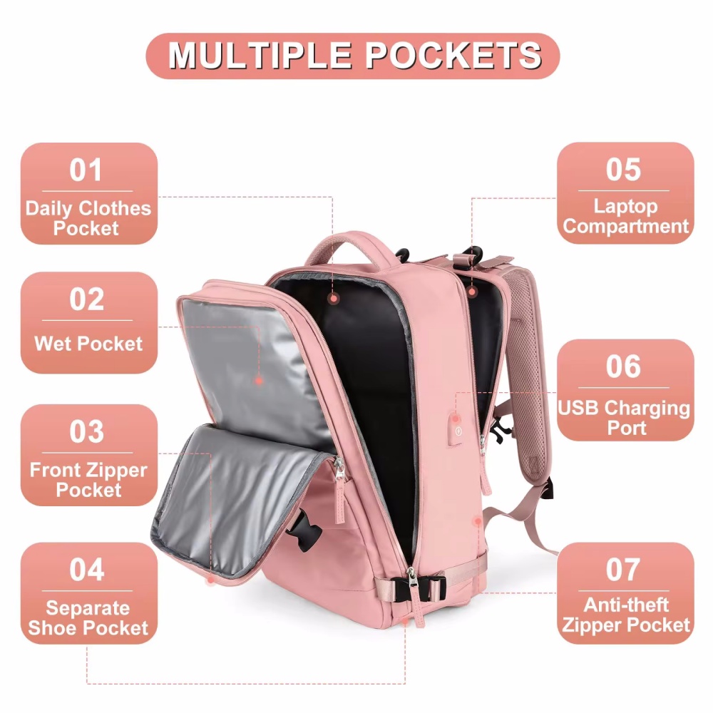 Multifunction Travel Bags Large Capacity Shoulder Bag For Women Handbag Men Backpack Women's Sports Bag Crossbody Bag