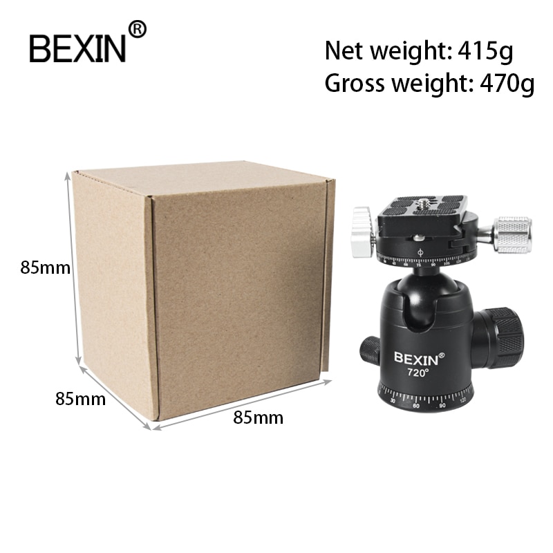 720 degree panoramic head tripod head dslr stand ball head take photo shooting camera head rotating head for video camera