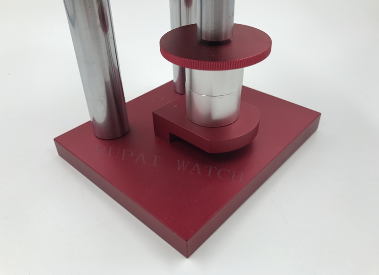 Oem banco de cristal bisel prensa reloj caja de Cierre trasero herramienta taponadora