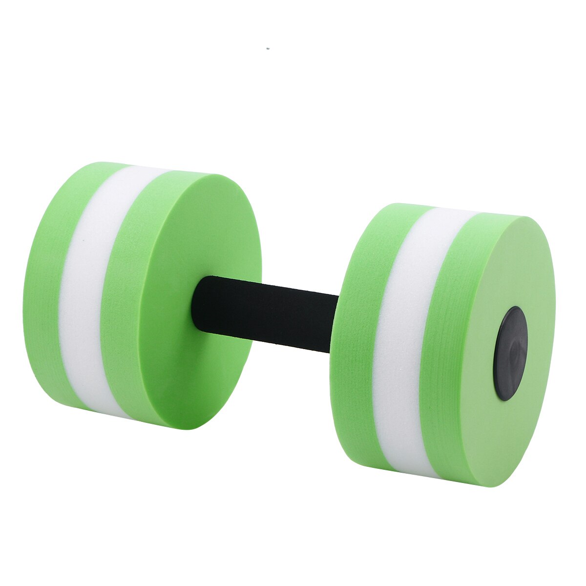 Aquatic Exercise Dumbell EVA Water Barbell Hand Bar For Water Resistance Aerobics (Purple Only 1pc): Green