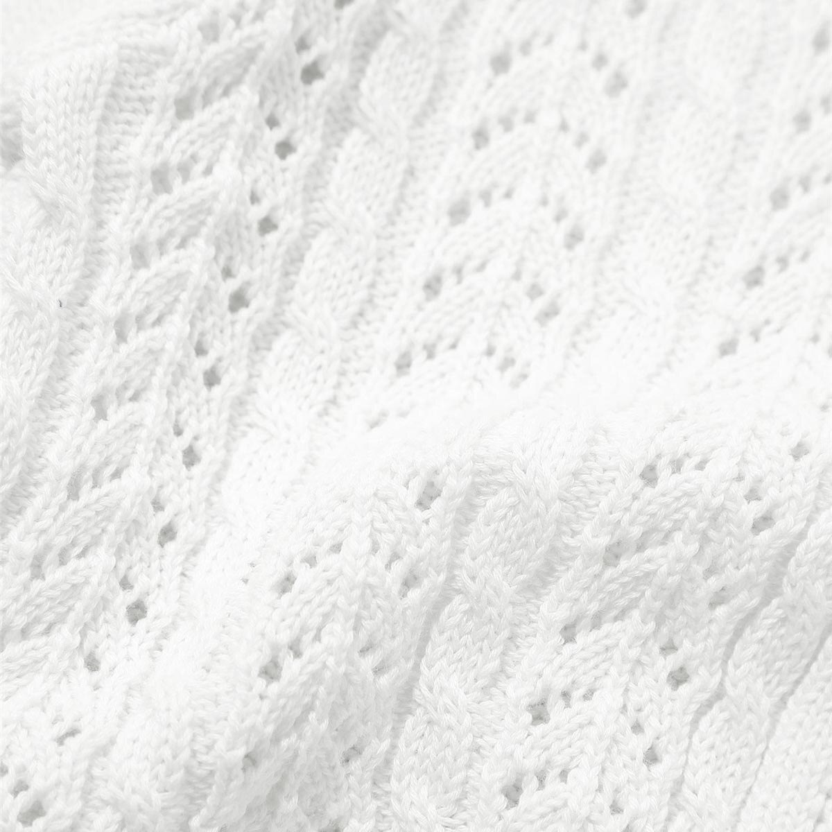 Flower Girls Bolero Children's Open Front Long Sleeve Knitted Sweaters Cardigan Wedding Princess Outwear Kids Knitting Coat