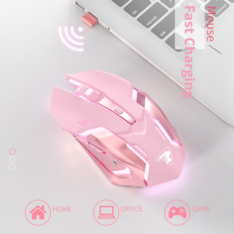 Wireless Mouse Bluetooth Dual-Mode Silent Charging Models Gaming Mechanical Gaming Office Mouse