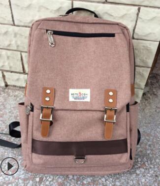 Chuwanglin Mode Mannelijke Rugzak Laptop Rugzakken Zakelijke Reistassen Casual School Rugzak Mochila Masculina A8908: Khaki