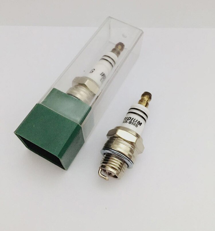 GKG Iridium Spark Plug AIX-BM6 4pcs FOR Two Stroke BM6A BM6Y L6C L6T WS6E WS7E CJ11 CJ86 CJ8 T20M-U W20M