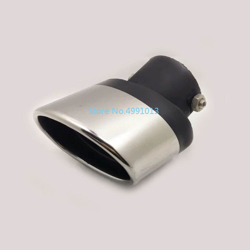 For Peugeot 408 car cover muffler exterior back end pipe dedicate exhaust tip tail outlet ornament vent 1pcs