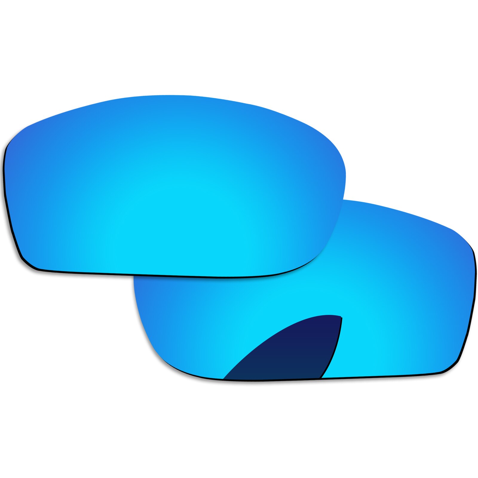 Alphax Vervanging Lenzen Voor-Oakley Gauge 8 M OO4124 Zonnebril Gepolariseerde-Meerdere Opties: Ice Blue