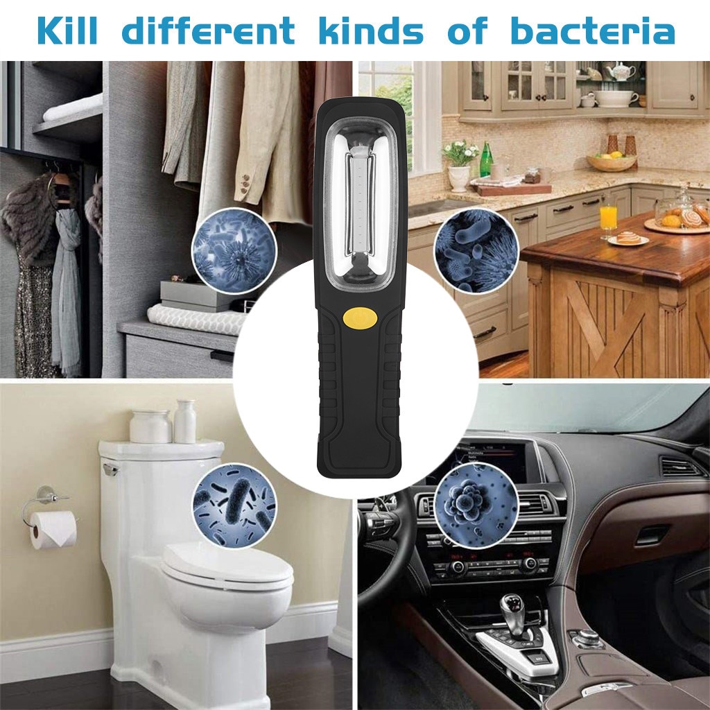 Handheld UV Germicidal Lamp Disinfection Lamp Portable Home Travel Bactericidal Lamp UVC Germicidal Lamp Sterilizer