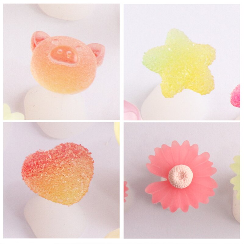 8pcs/lot Nail Silicone Finger Separator Japanese Fudge Manicure Pedicure Separator Nail Toe Separator Straighteners Care Tool