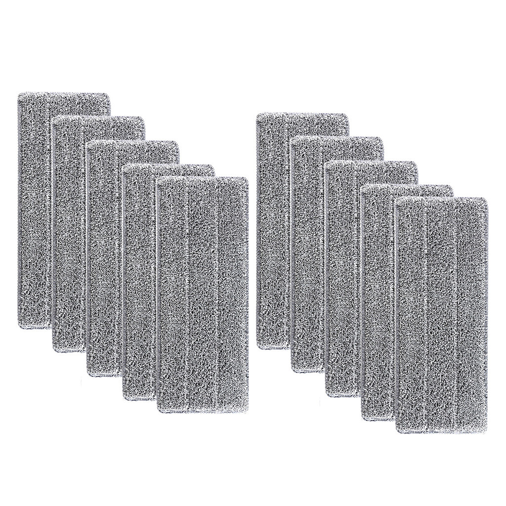 2/5/10 Pcs Microfiber Vloer Mop Badkamer Doek Vervangen Rag Mop Zelf Nat En Reiniging Pasta Mop Stomerij mop Floor Doek Thuis: 10PCS