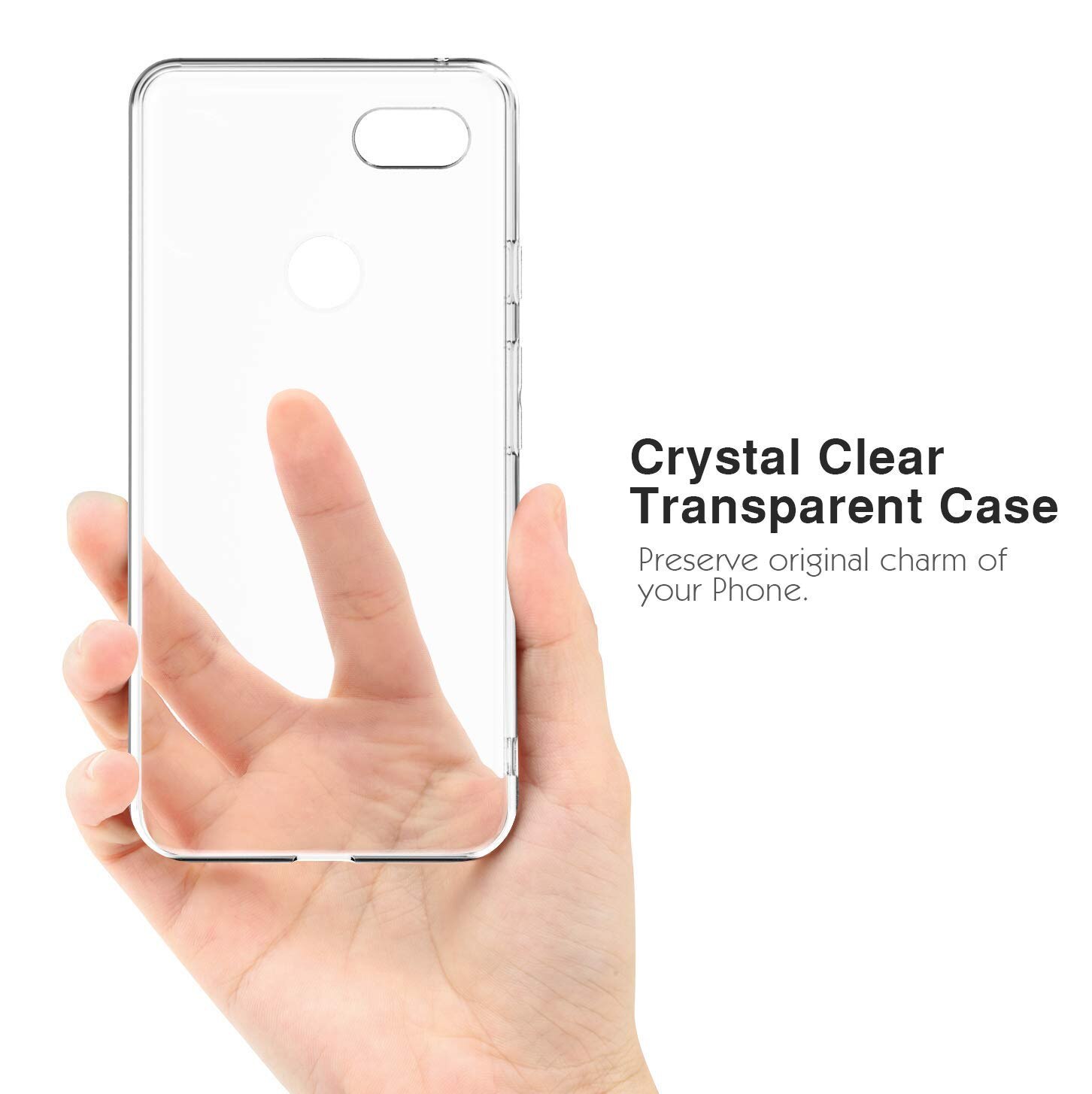 Case Voor Google Pixel 3 3XL Tpu Silicon Duurzaam Clear Gemonteerd Bumper Soft Case Voor Google Pixel 2 2 Xl transparant Back Cover