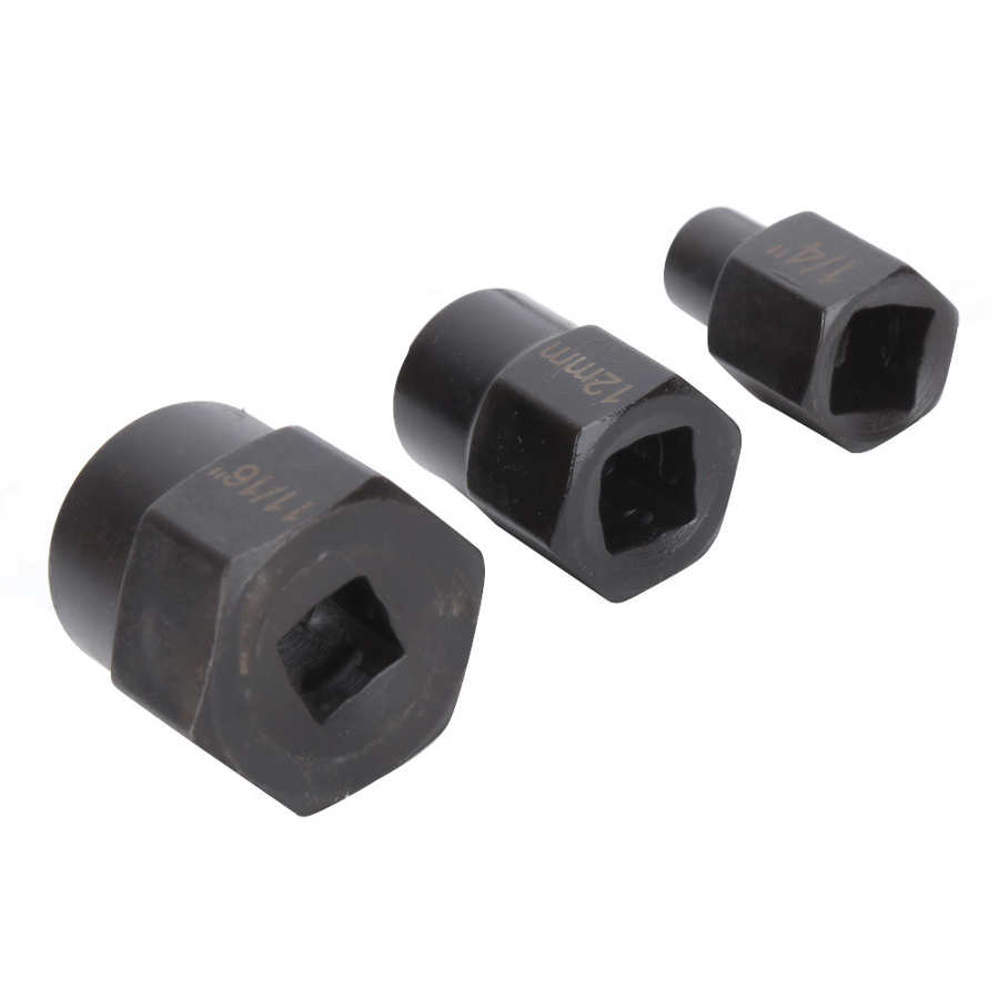 13PCS Screw Extractor Set Rust Resistance Extractor for Broken Screw Damaged Nut