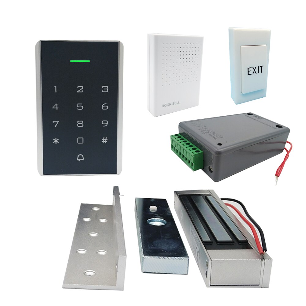 DIY Keypad 125khz RFID Door Access Control System Electric Magnetic Lock Controller: Kit03