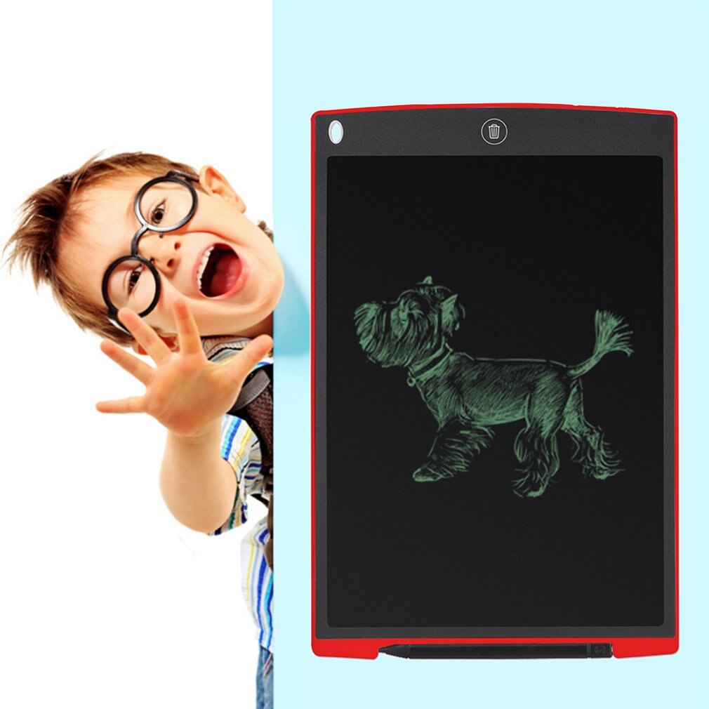12" LCD Writing Drawing Table Handwriting Bulletin Board Paperless Rewritable Tablet Electronic Notepad For Business Office