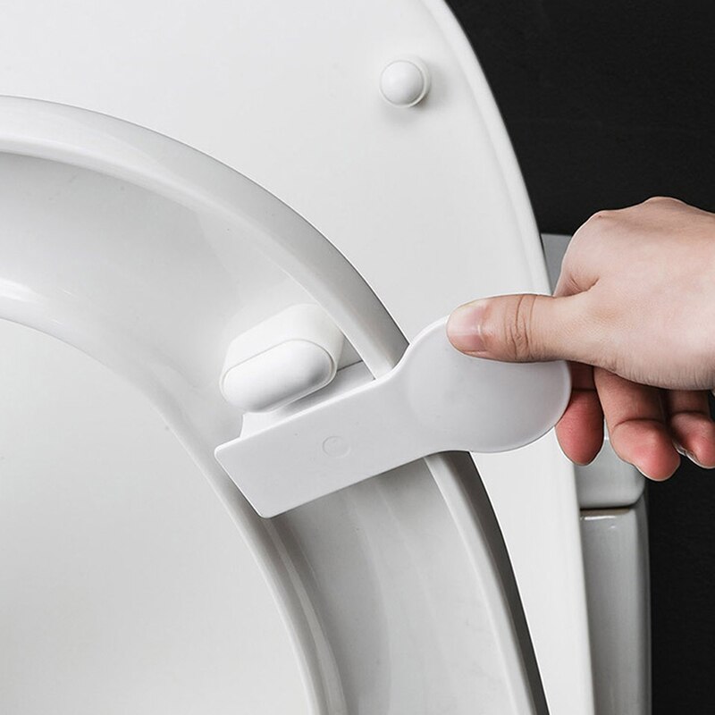 1pc bærbare toiletsædeløftere, der er bekvemme til toiletlågets enhed, nævnes toiletpotte ringhåndtag til hjemmebadeprodukter
