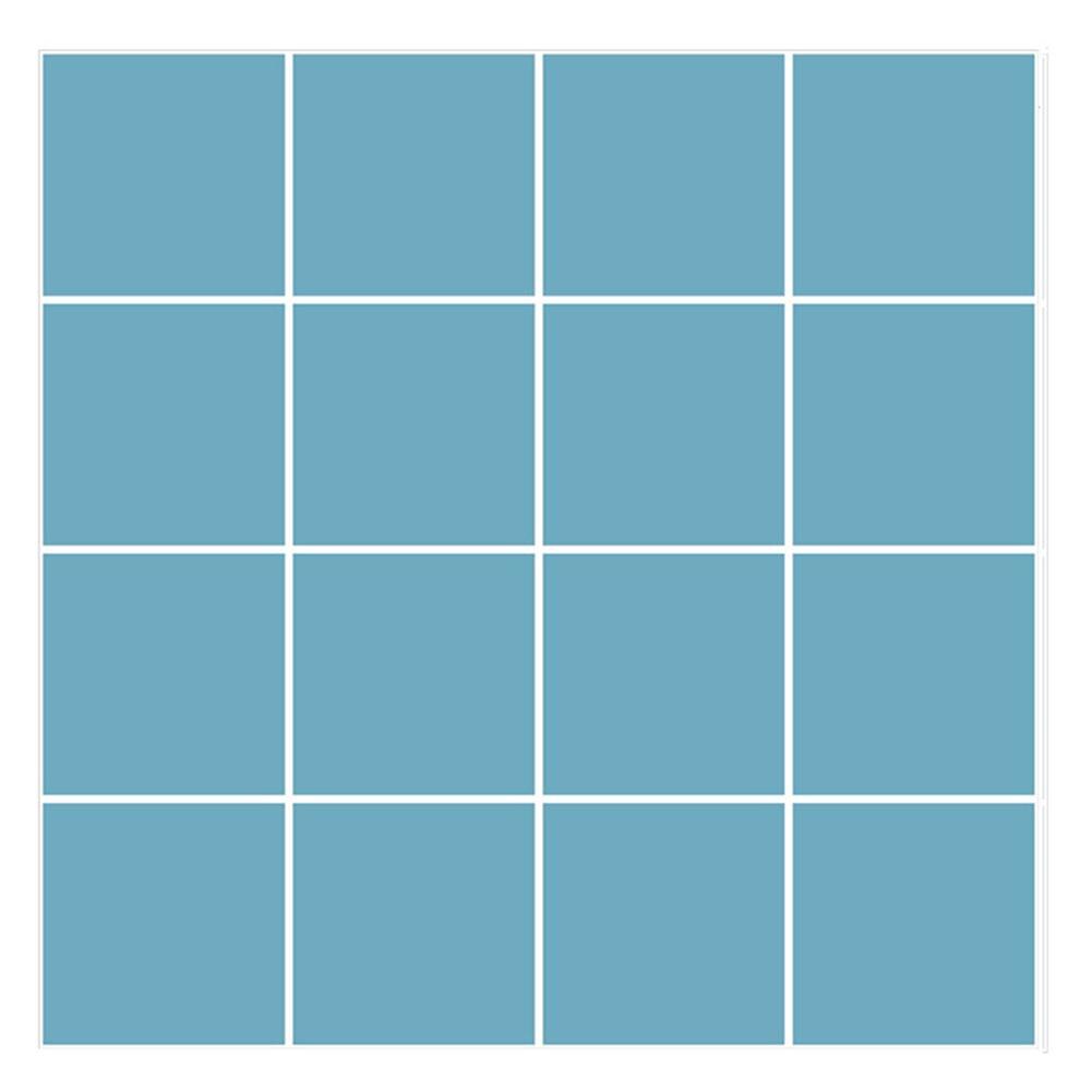 10 piezas de azulejos impermeables, pegatina de mosaico, adhesivo para baño de cocina, inodoro, simplicidad moderna, papel pintado de PVC a prueba de moho y humedad
