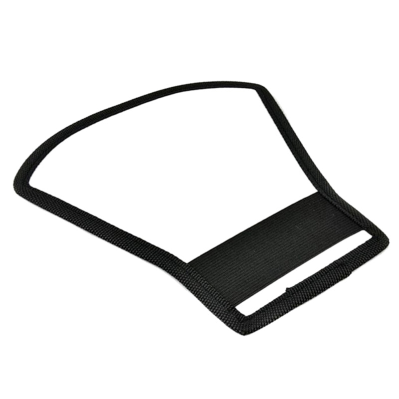 Camera Flash Diffuser Softbox Silver and White Flash Light Reflector for Reflector Photography Studio Accessories