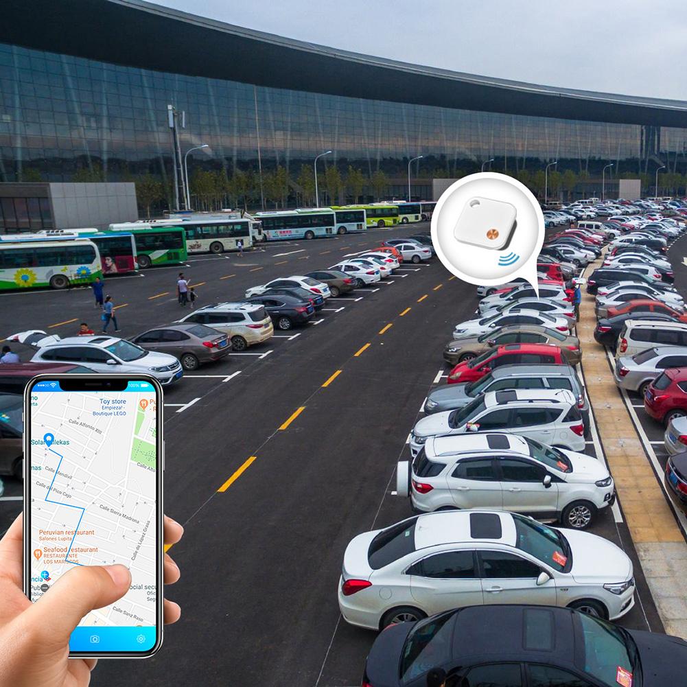 GPS Positioning Object Finder Built-in Rechargeable Battery Smart Bluetooth Tracker Locator Anti-lost Key Bag