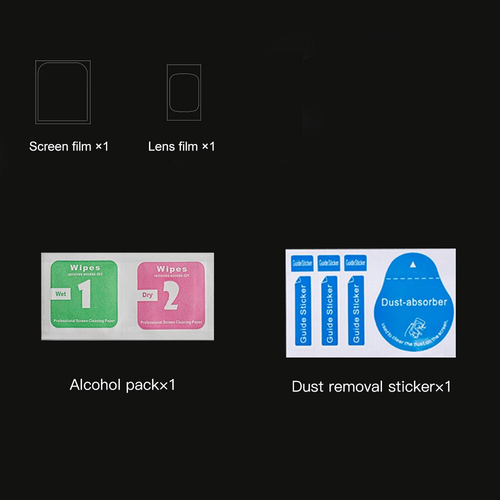 Para dji osmo bolso 2 lente película protetora kit... – Grandado