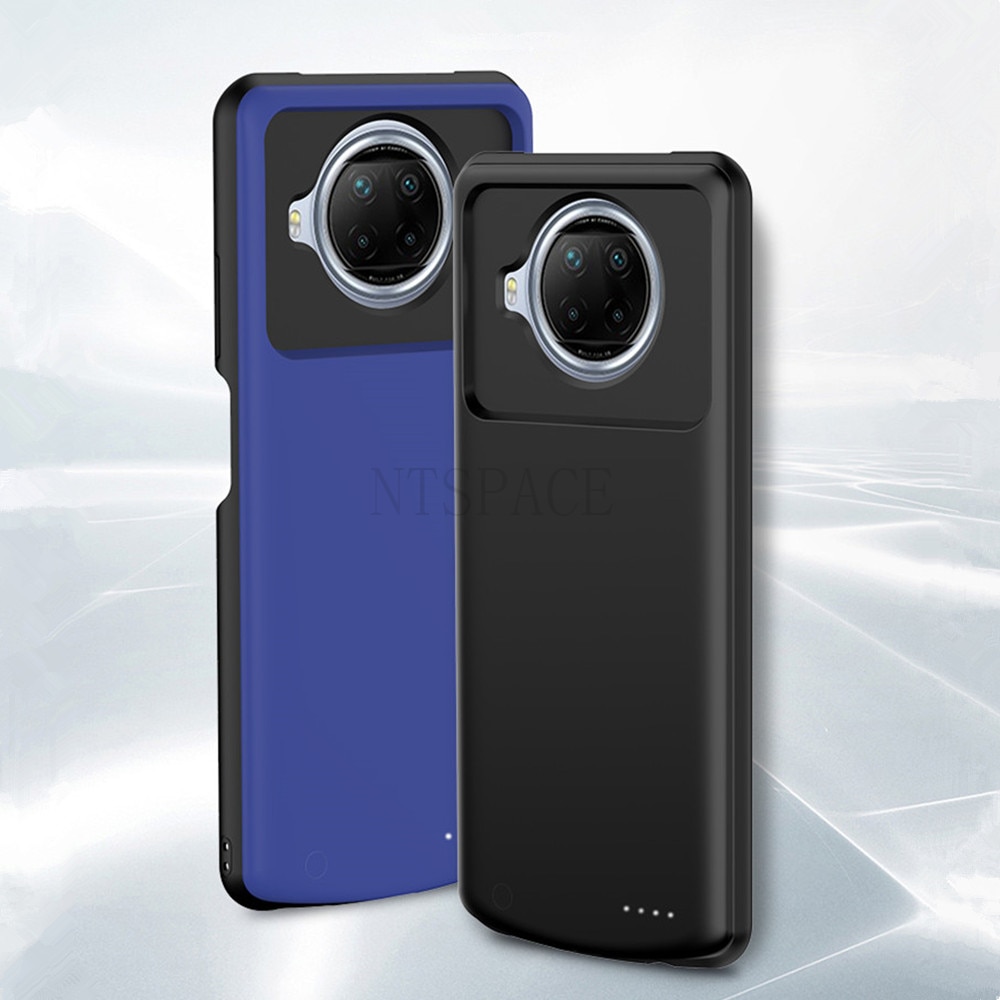 Battery Charger Case Voor Xiaomi Redmi Note 9 Pro 5G Powerbank Case 6800Mah Externe Opladen Cover Voor Redmi note 9 Batterij Case