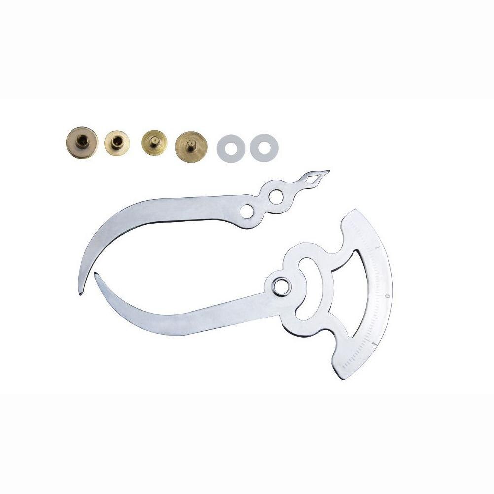 Stainless Steel Calipers Feeler Gauge Thickness Measurement Ruler for Woodworking Feeler Gauge Caliper Thickness Wooden Tenon