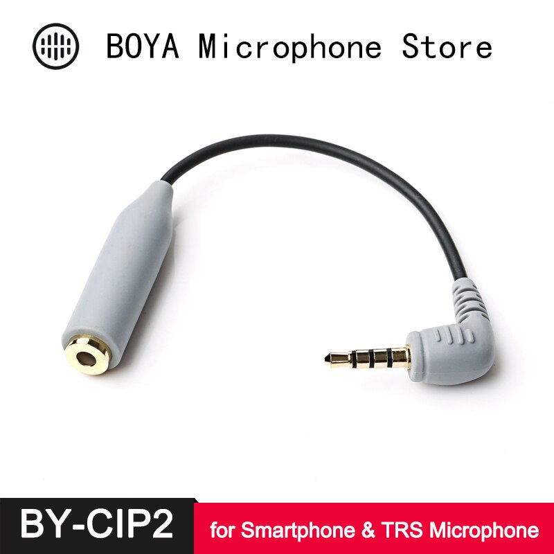 3.5mm TRRS om TRS Adapter Kabel voor iPhone iPad iPod Samsung Smartphone Microfoon