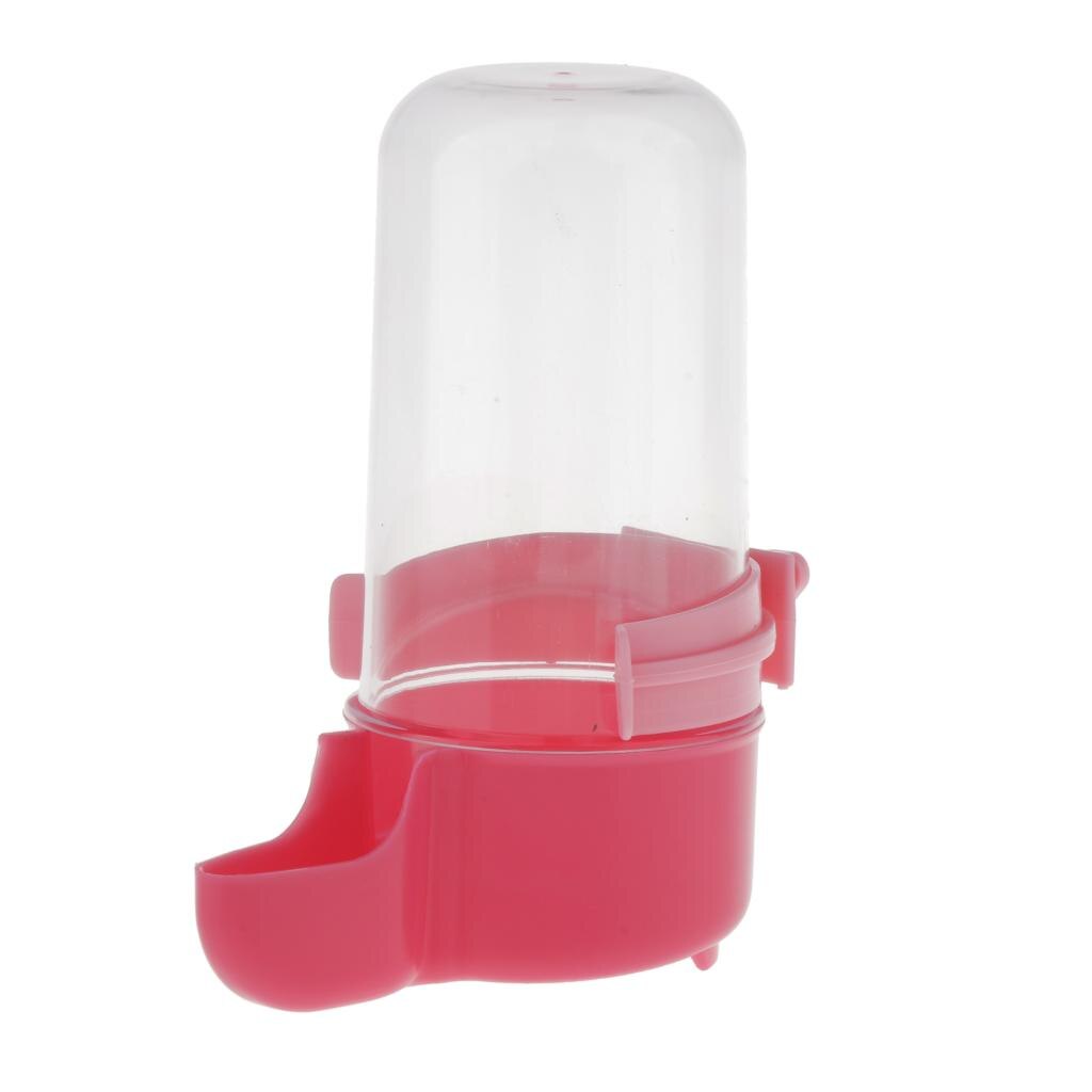 Automatische Vogels Kooi Water Voedsel Feeder, Plastic Waterer Fles Voor Volière Kooi-3 Kleuren Te Kiezen