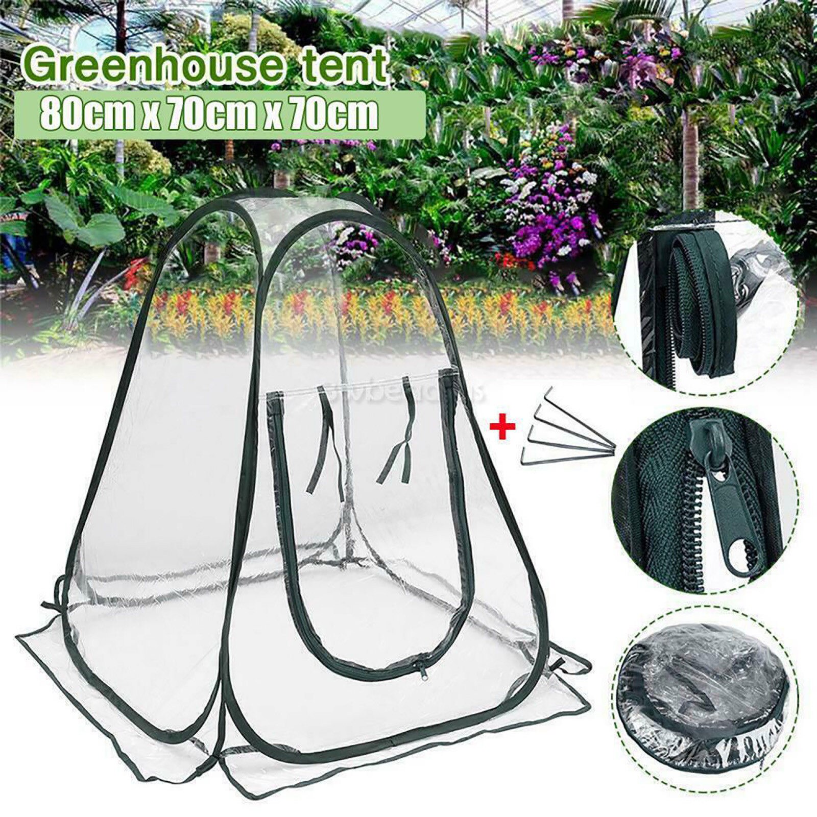 Plant Warme Kas Vetplanten Planten Isolatie Beschermende Kamer Mini Pop-Up Kas Plant Tent Bescherming Kas # G30