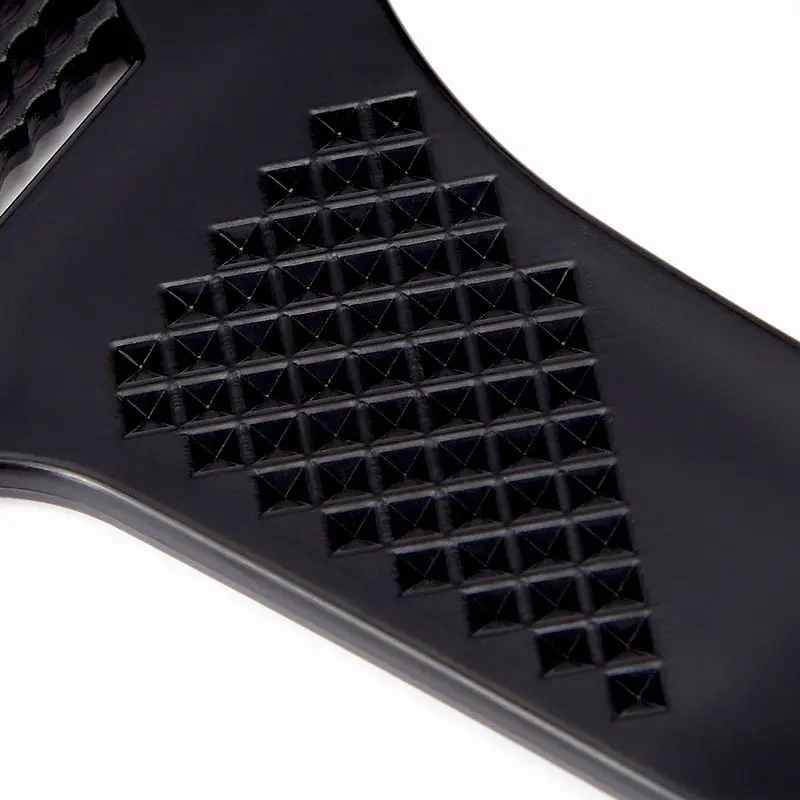 Peine de corte de cabeza plana para hombre, peine de corte de pelo antiestático, cepillo de corte de pelo de dientes anchos, accesorios profesionales para peluquero y salón, 1 ud.