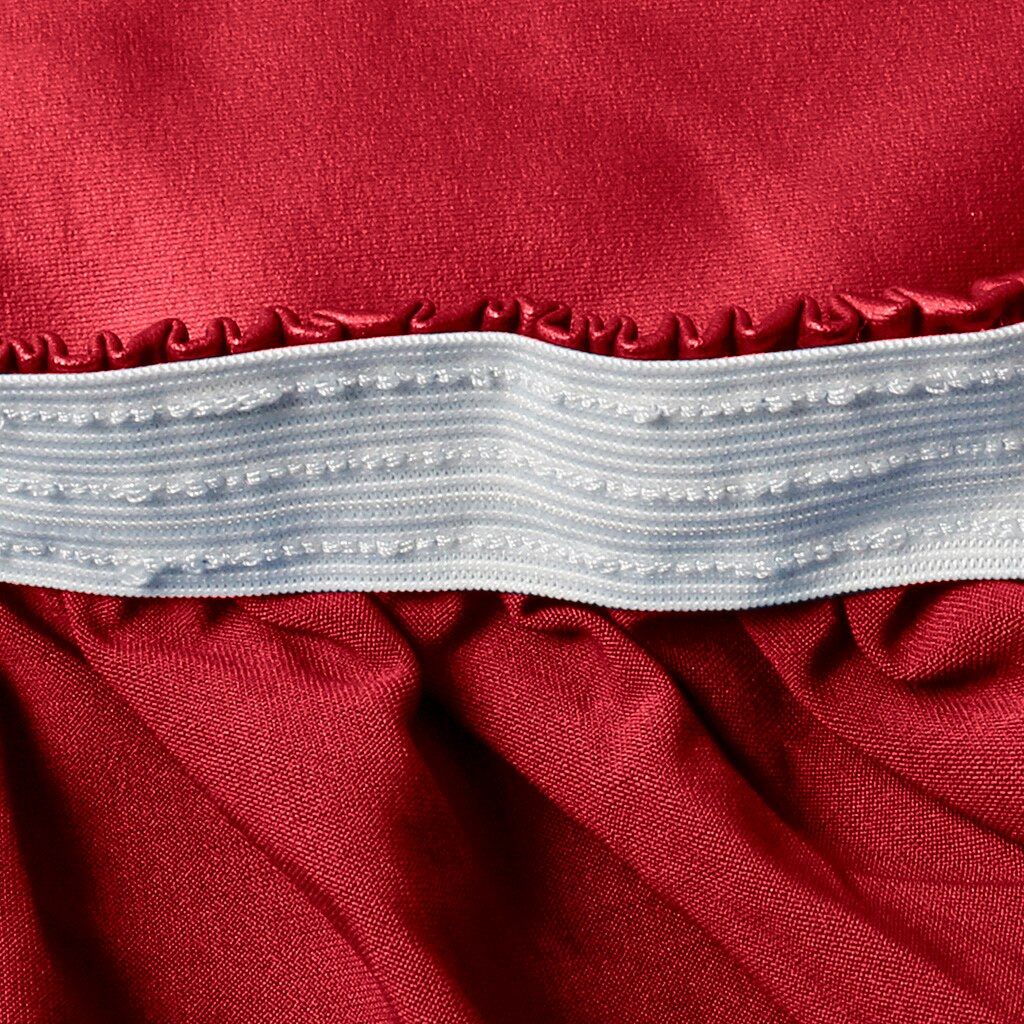 Uitgerust Tafel Dekken Doek Elastische Randen Ronde Zachte Tafelkleed Tot 120Cm Dia