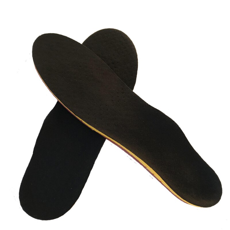 2000 mah unisex oppvarmede innleggssåler oppladbare batteri varme innleggssåler utendørs sport støtdemping kutte varme innleggssåler: Grønn / Eur 35-40