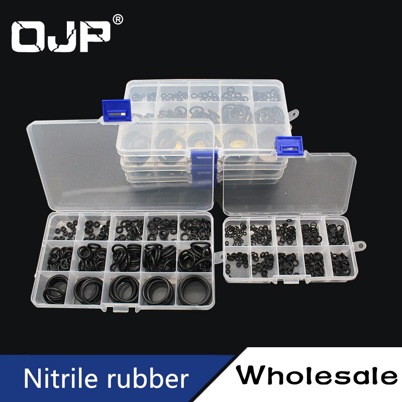 NBR verpackt nitril silikon gummi Sortiment O-Ring reparatur Bausatz wasserhahn abdichtung ventil wasserdichte maschine öl-beständig dichtung Bausatz