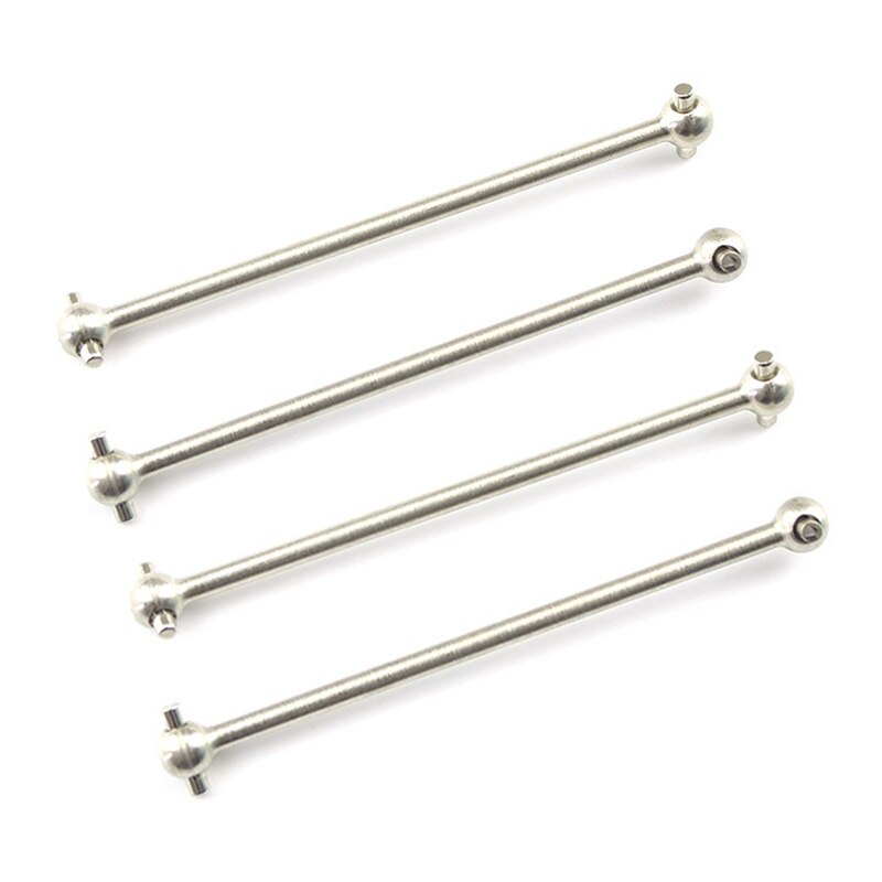 4Pcs 144001-1281 Rear Dog Bone 1/14 RC Car Spare Parts for Wltoys 144001