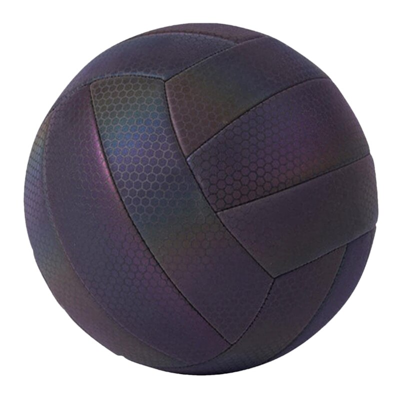 Ballon de basket-ball en cuir PU avec logo personnalisé taille 7 holographique b