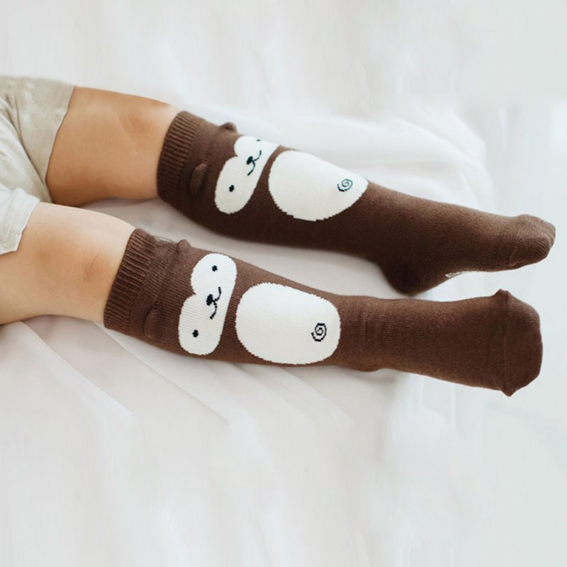 Piger børn benvarmere spædbarn toddler bomuld sokker knæhøje pad ben støvler 0-4y