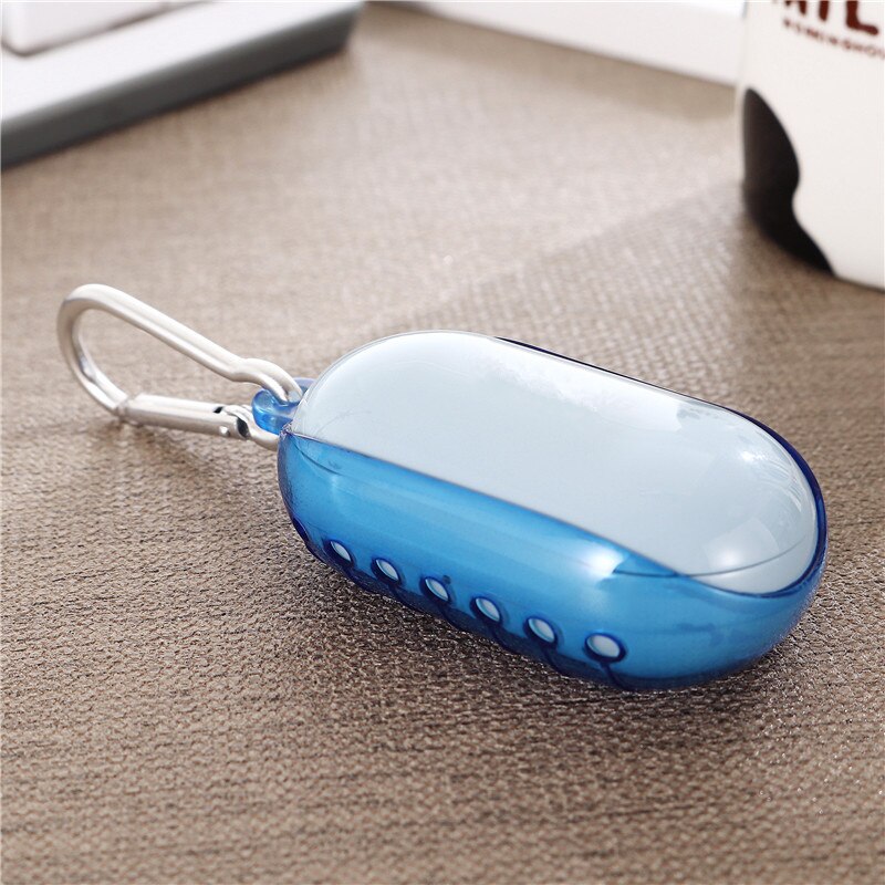 Til samsung galaxy buds plus + etui klar gennemsigtig blød silikone trådløst øretelefon cover til galaxy buds etui med nøglering