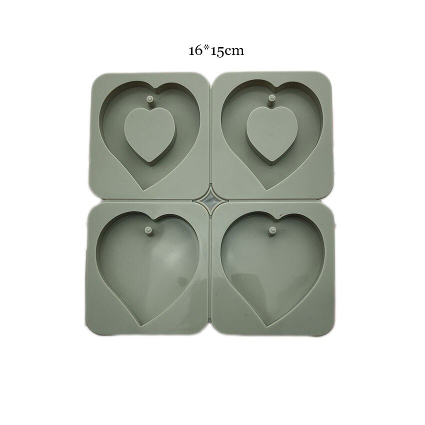 Diy aromaterapi gips tabletter silikon mögel aromatiska vax skivor mögel diffus sten handgjorda hängande silikon mögel