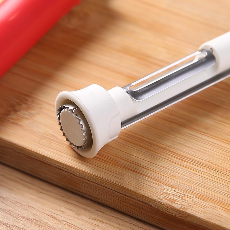 Stainless Steel Apple Corer Pear Fruit Coring Fruit Core Pumping Two-in-one Shrink Fruit Peeler Kitchen Accessories