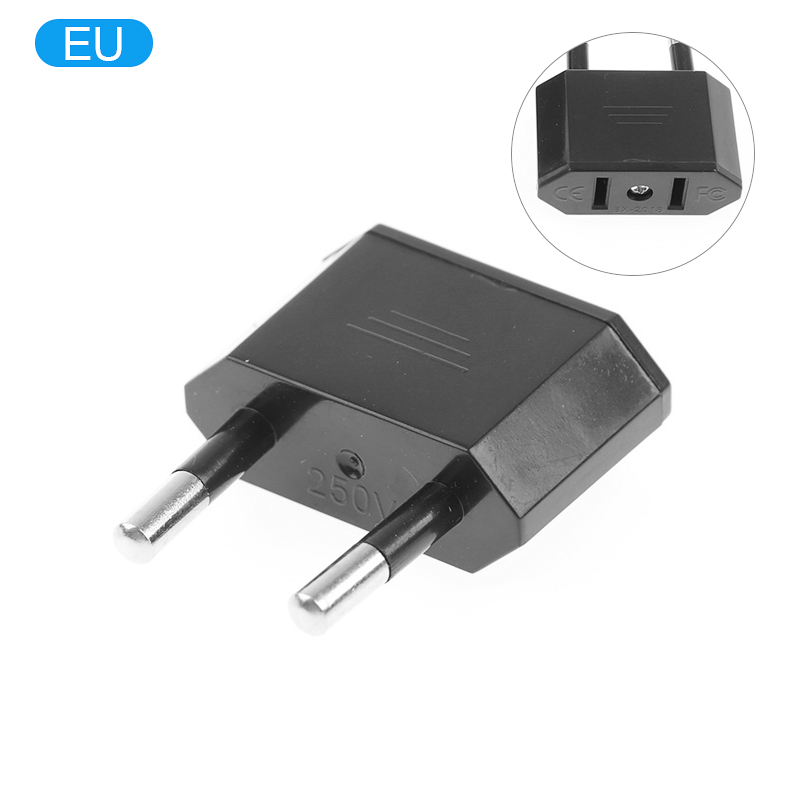 US-Buchse auf EU-Stecker, Steckdose, Reiseladegerät, Steckdosenadapter, USA auf Europa, europäische Verordnung, Ladekonverter-Stecker: Orange